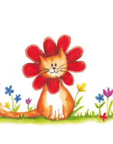 Flower_Cat_100X150